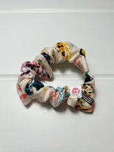 Load image into Gallery viewer, Pink Rainbow Butterfly Mini Scrunchies
