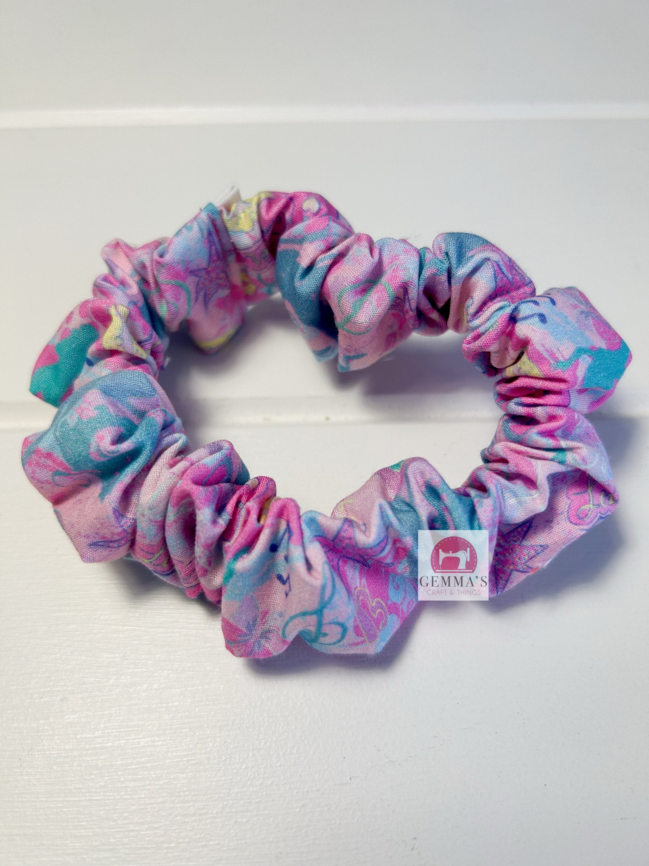 Aqua Swiftie Scrunchie