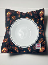 Load image into Gallery viewer, Evil Pumpkin Bowl Cozy
