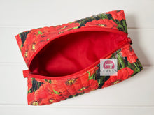 Load image into Gallery viewer, Poppy Quilted Pouch
