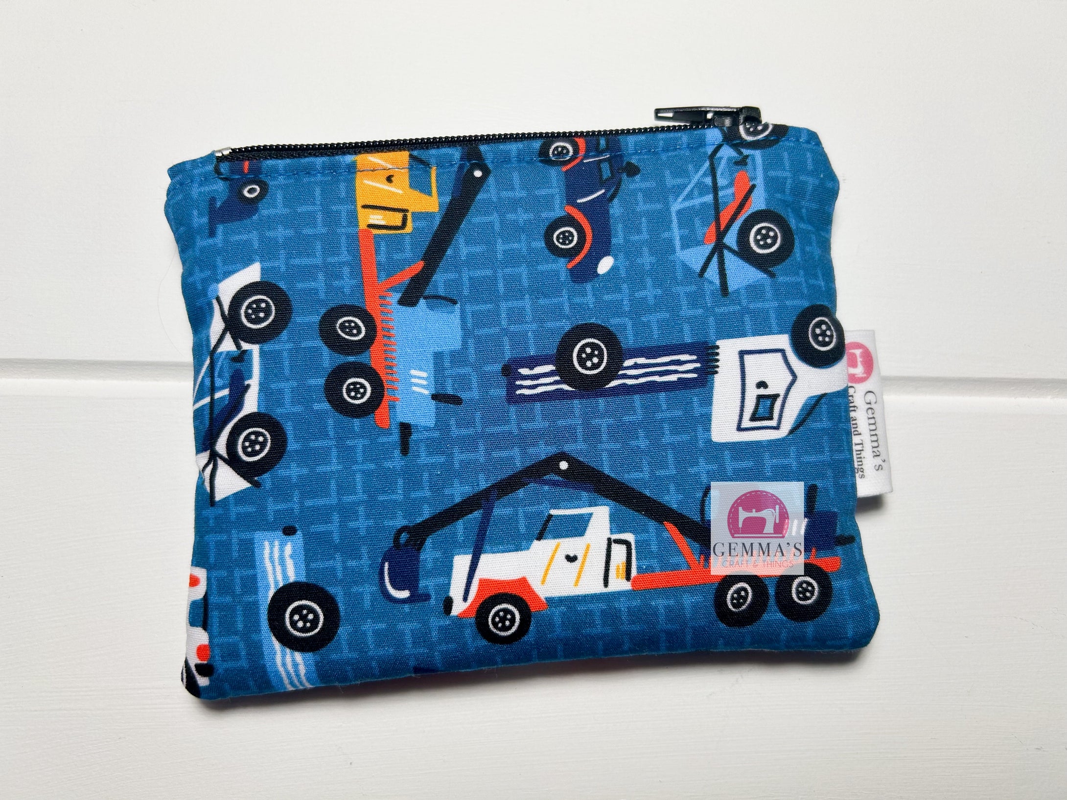 Blue Transport Coin Purse