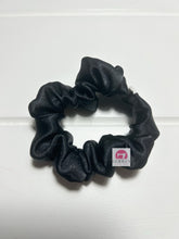 Load image into Gallery viewer, Black Silk Mini Scrunchie
