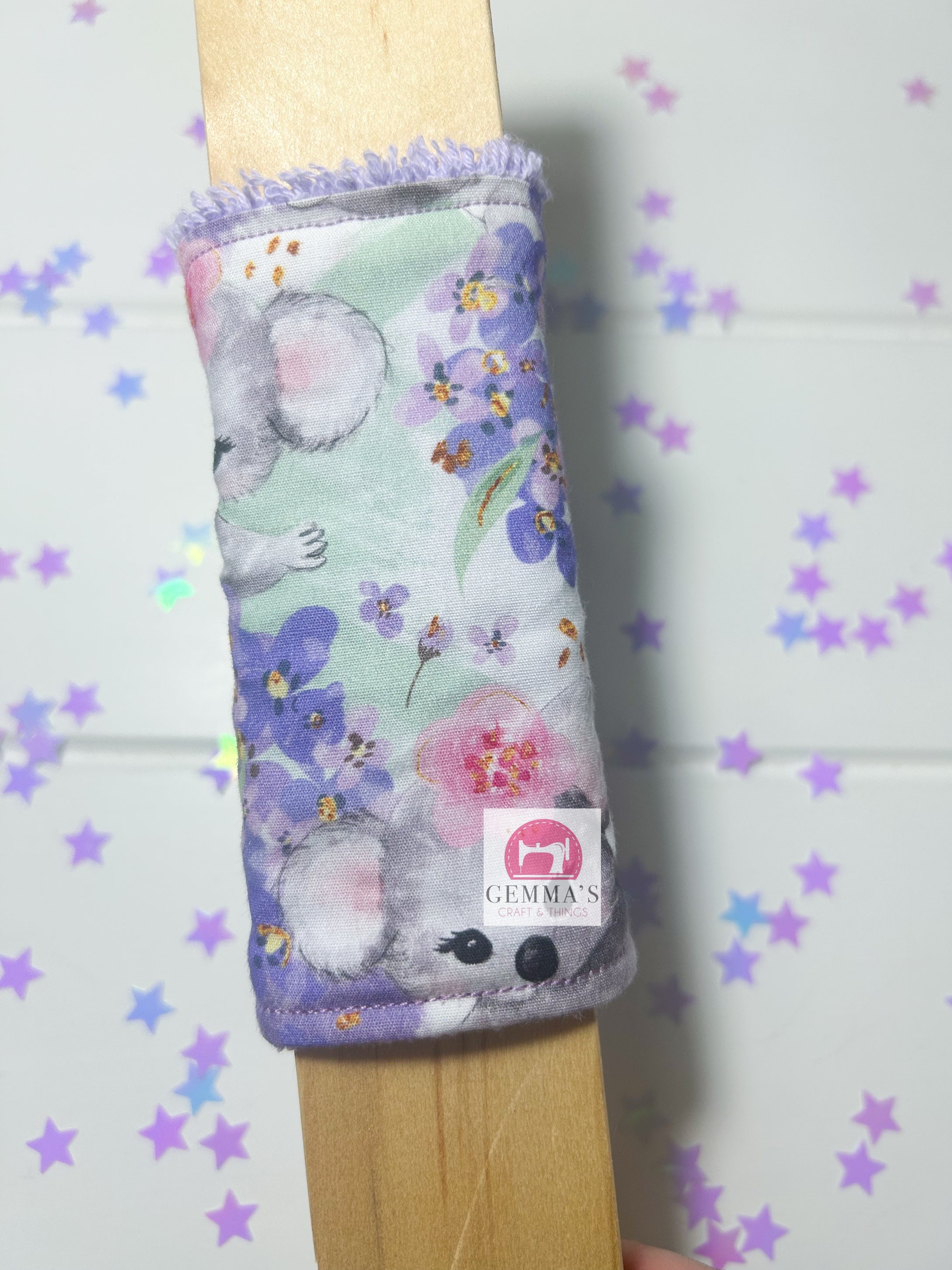 Purple Koala Ice Block Holder