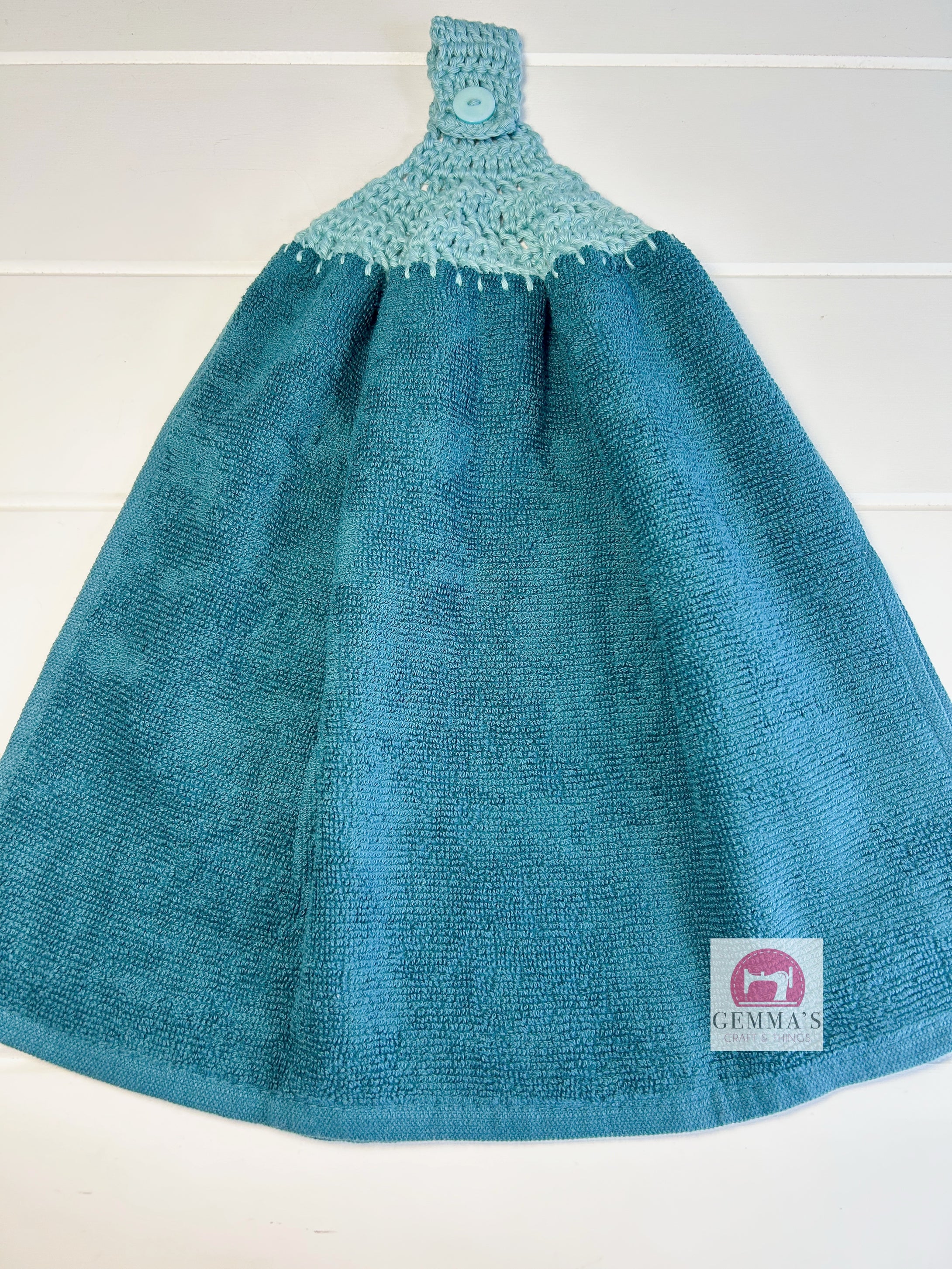 Turquoise Tea Towel