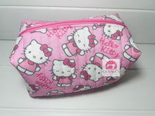 Load image into Gallery viewer, Light Pink Kitty Quilted Pouch
