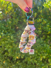 Load image into Gallery viewer, Donut Pug Scrunchie Wristlet
