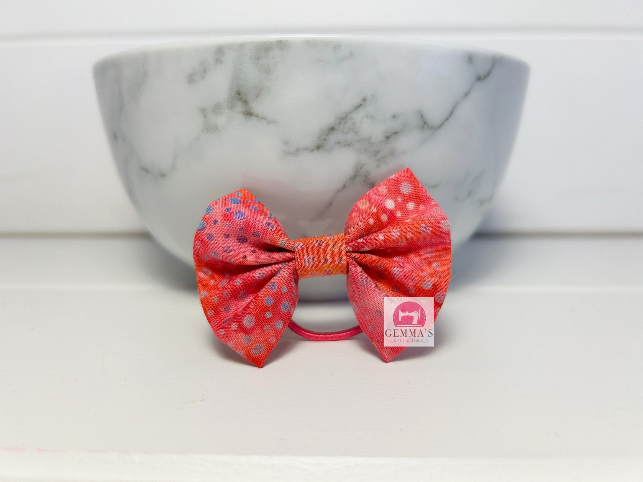 Hot Pink Aboriginal Small Bow