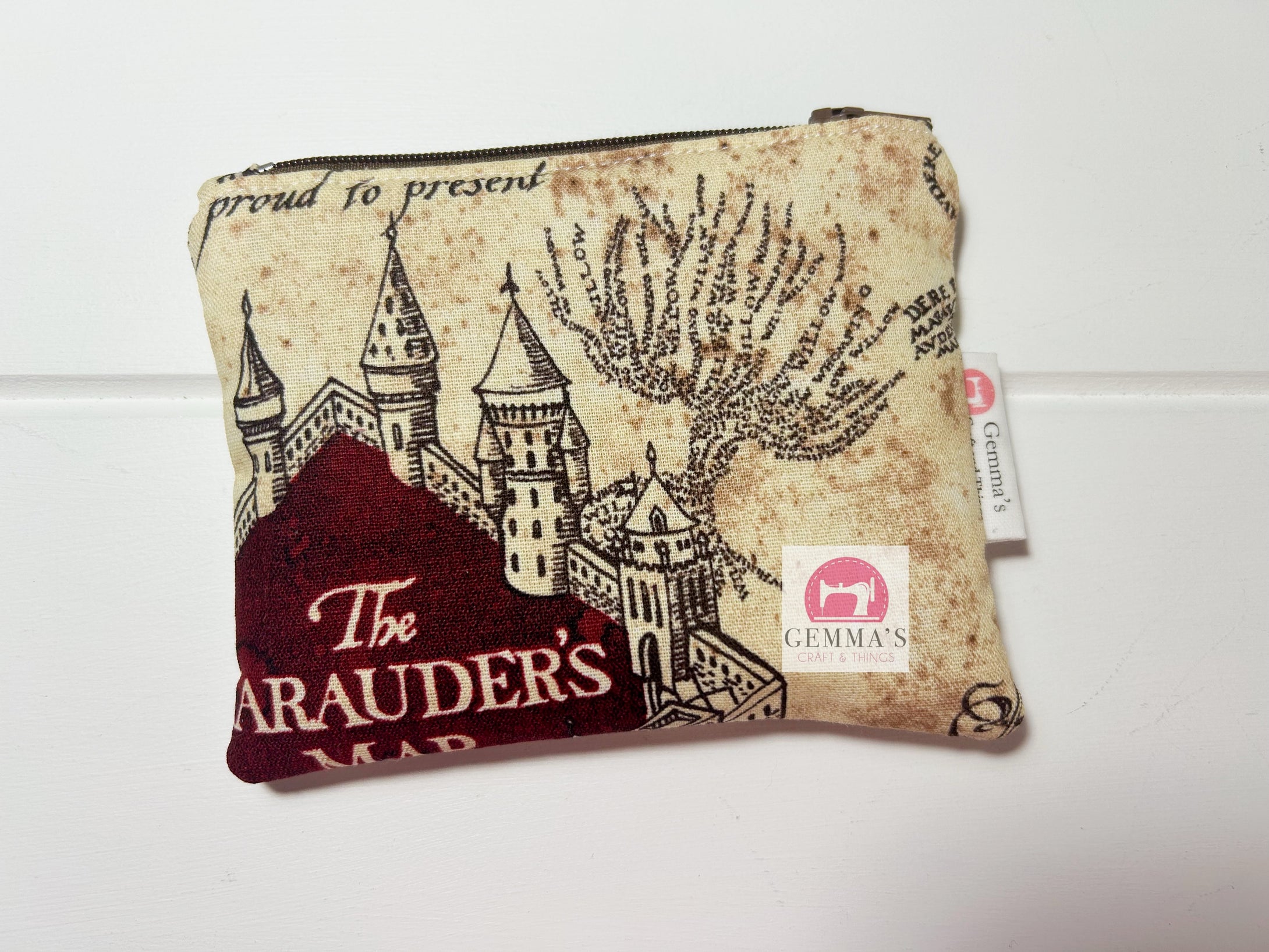 Wizard Map Coin Purse