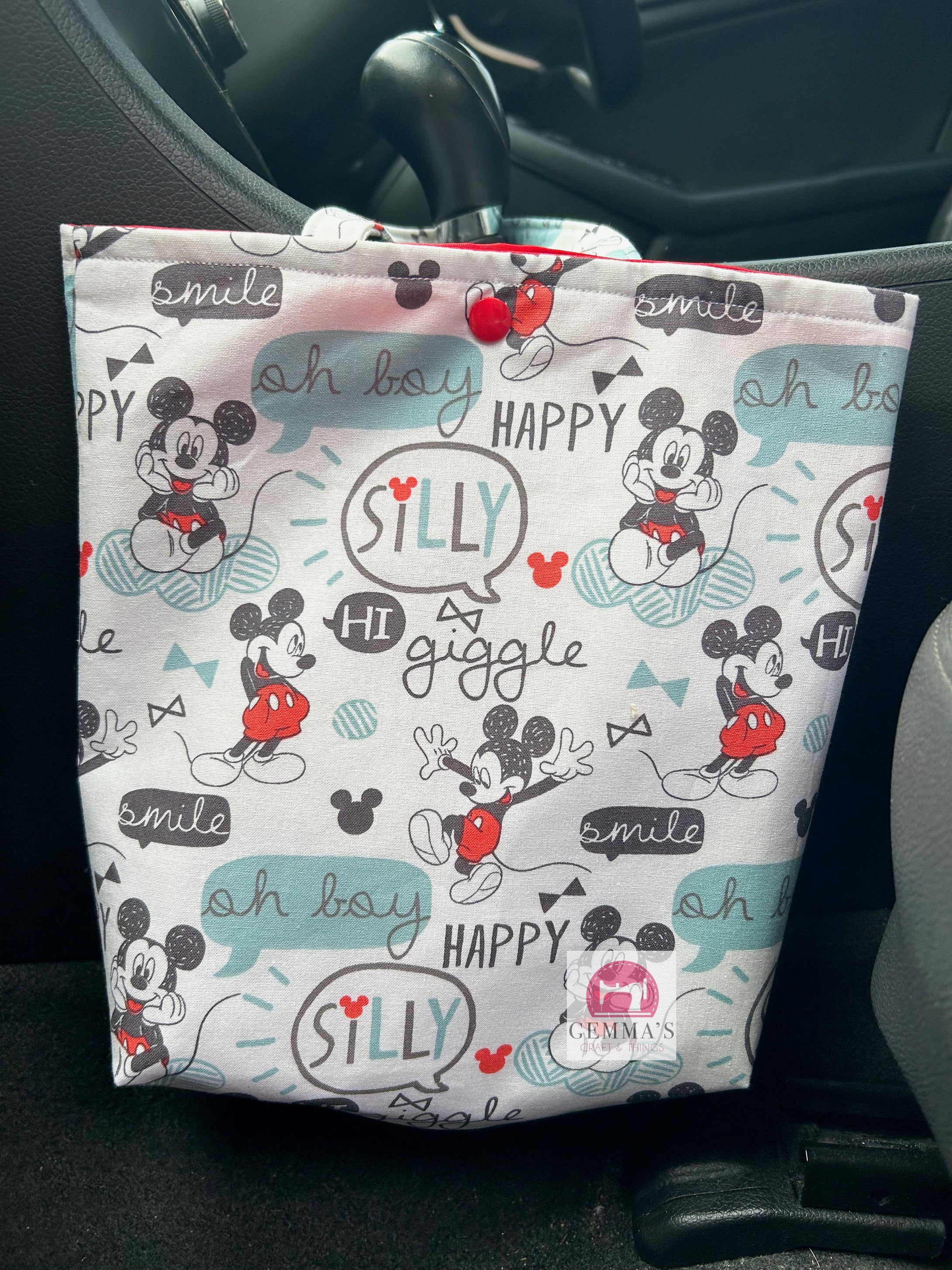 Silly Mouse Car Bin Bag