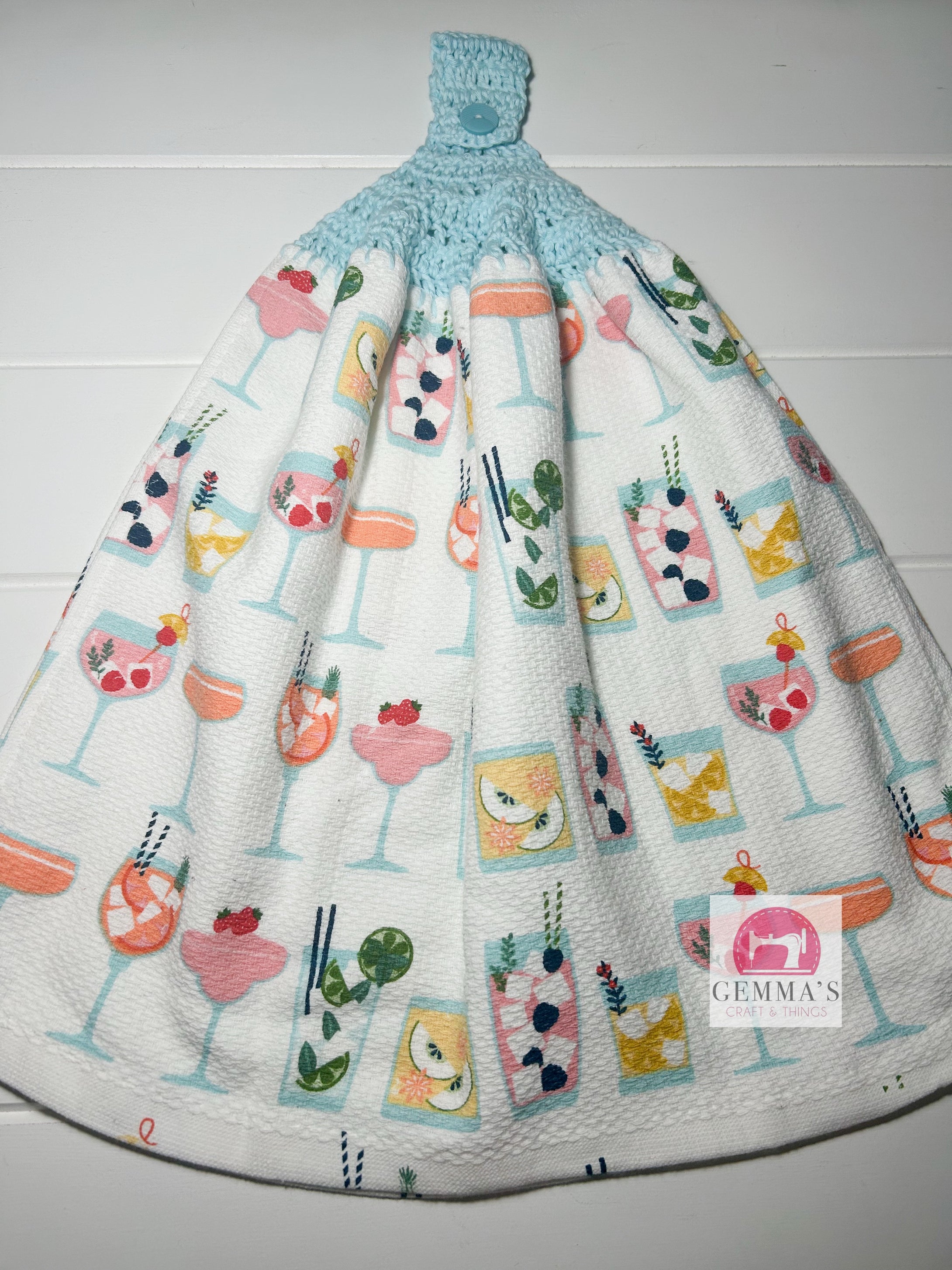 Cocktail Tea Towel