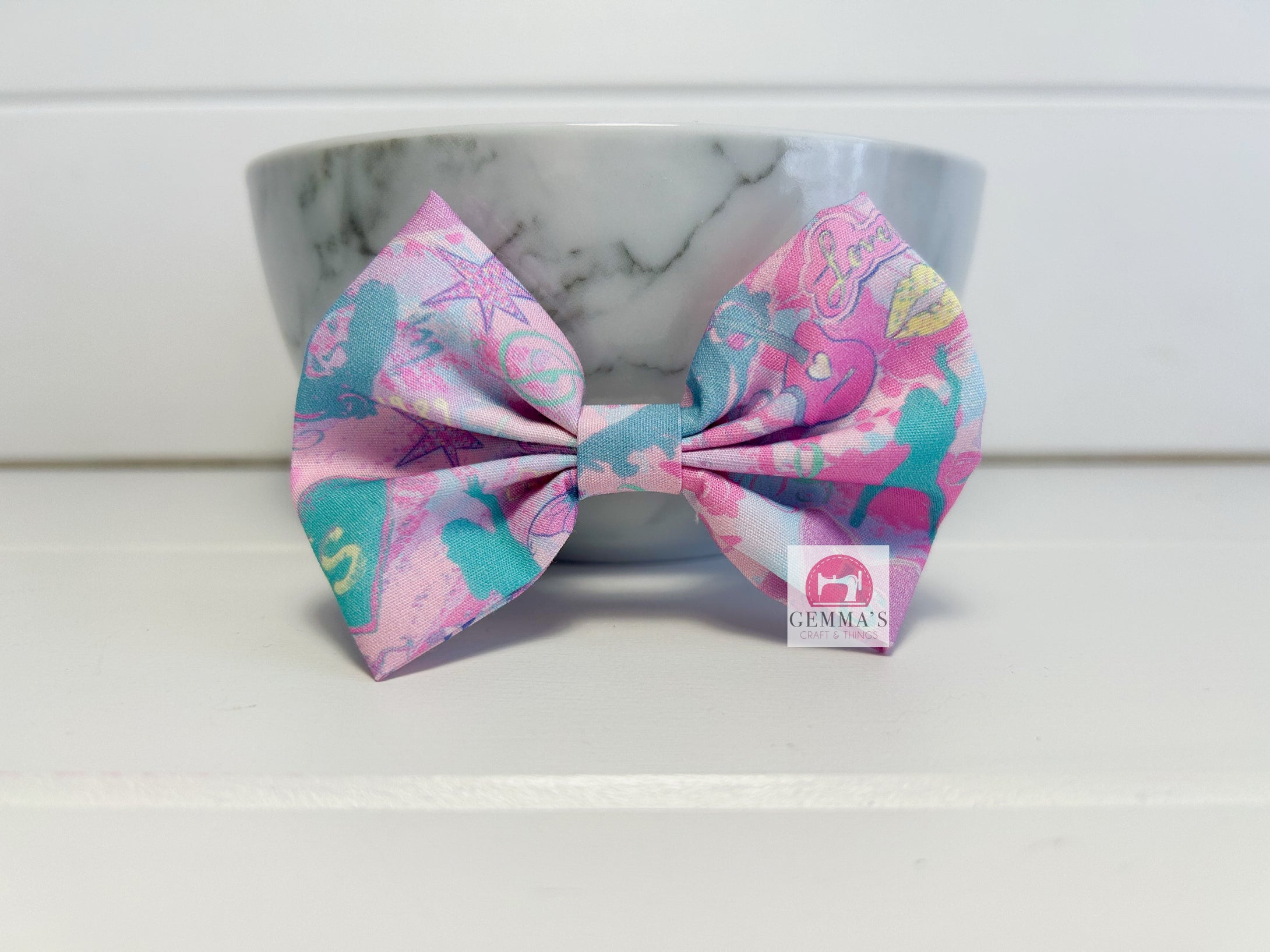 Aqua Swiftie Large Bow