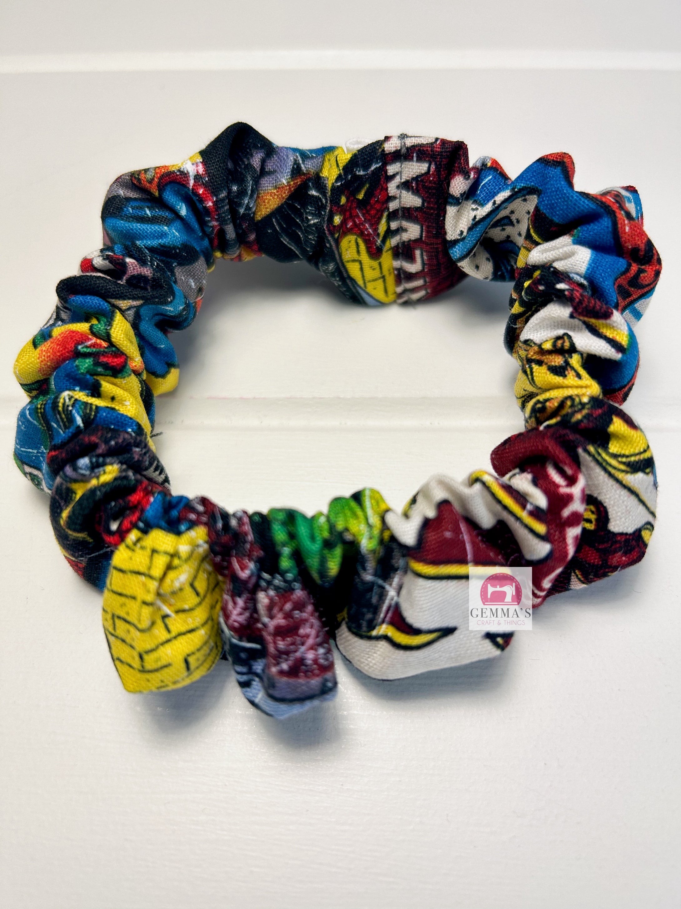 Cartoon Spider Scrunchie