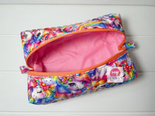 Load image into Gallery viewer, Rainbow Unicorn Quilted Pouch
