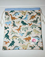 Load image into Gallery viewer, Dinosaur Library Bag
