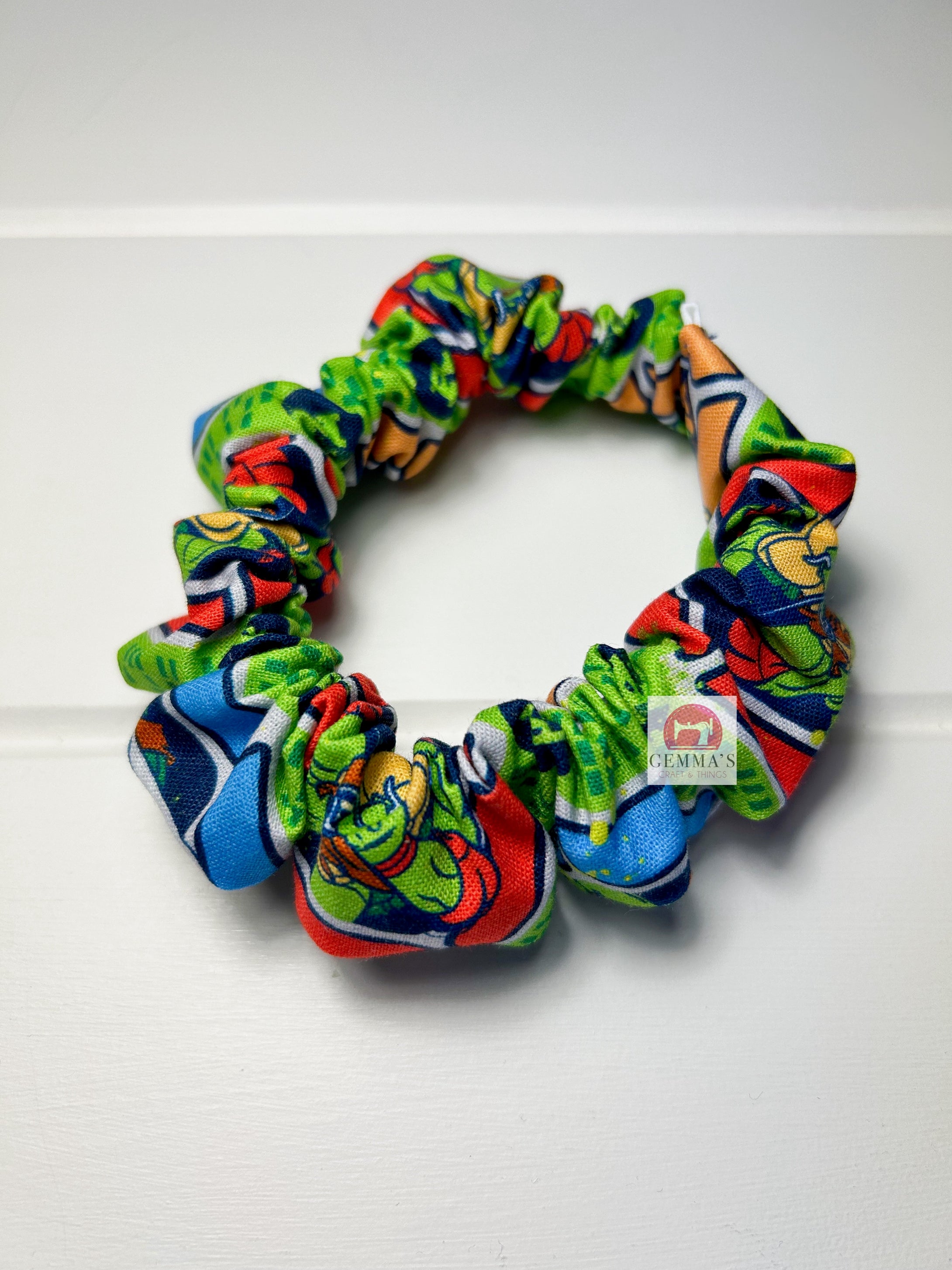 Turtle Scrunchie