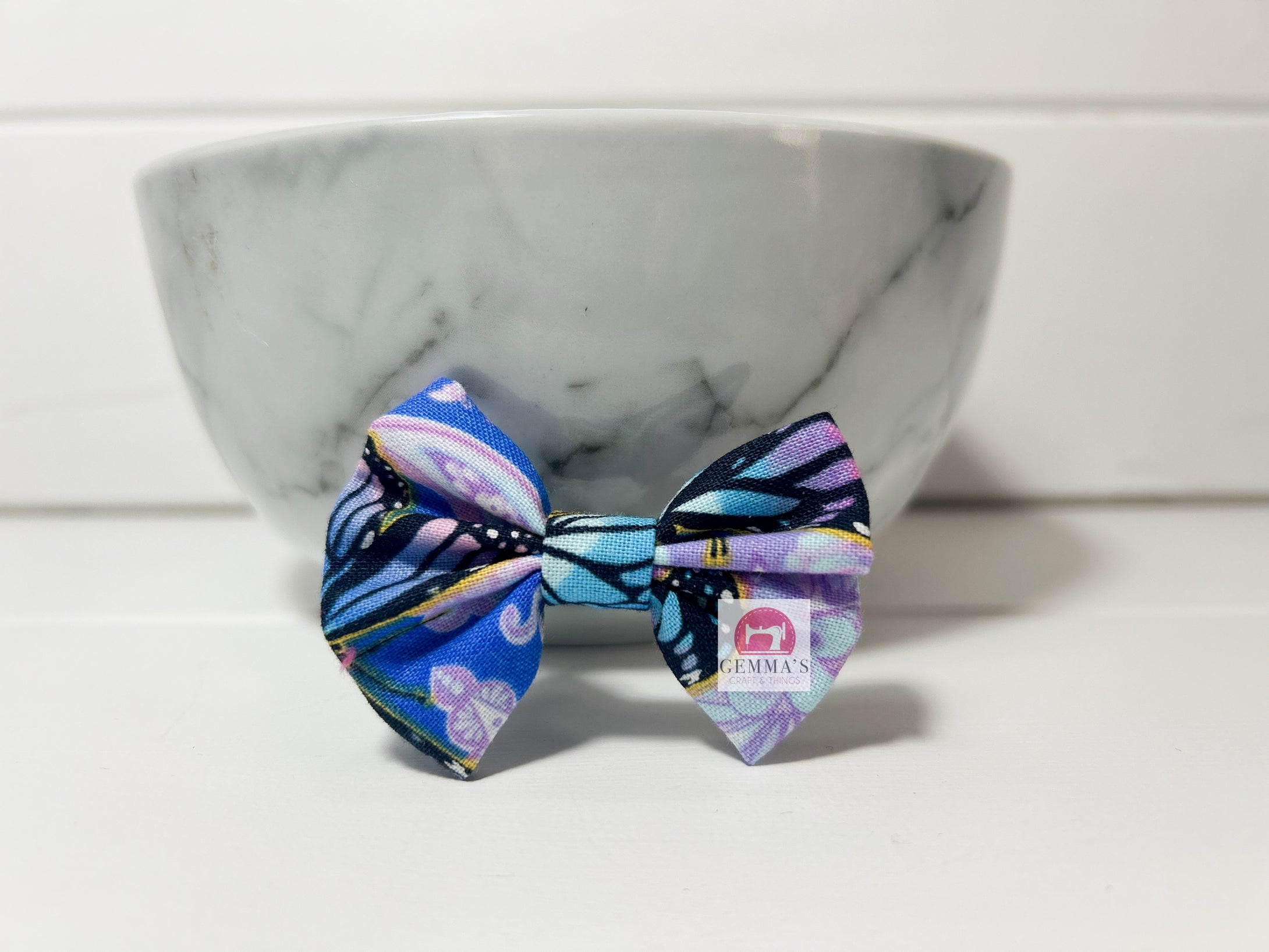 Rainbow Butterfly Small Bow