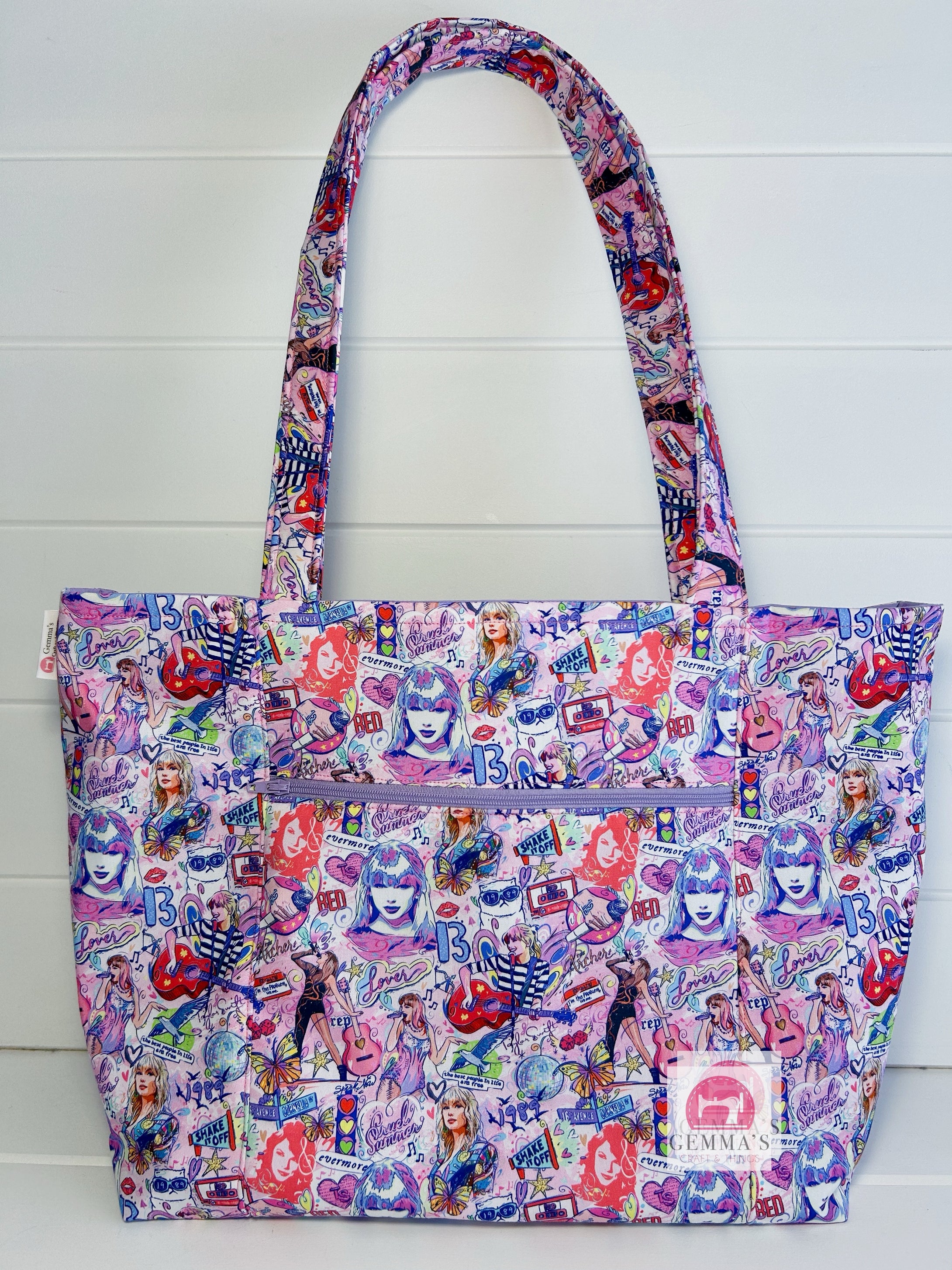 Purple Swiftie Tote Bag