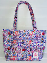 Load image into Gallery viewer, Purple Swiftie Tote Bag
