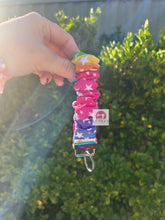 Load image into Gallery viewer, Rainbow Star Scrunchie Wristlet
