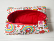 Load image into Gallery viewer, Rainbow Teacher Quilted Pouch
