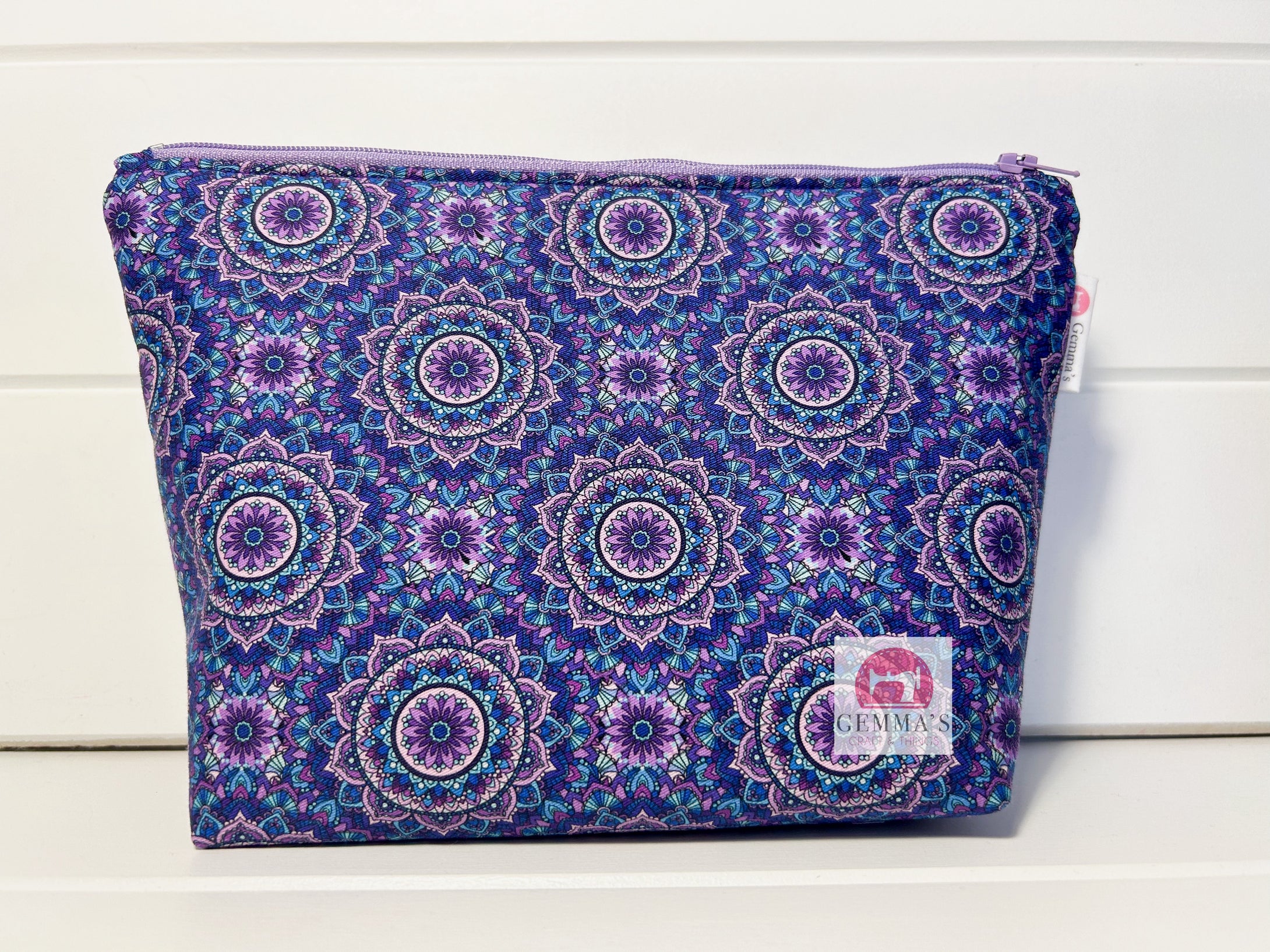 Paisley Zip Up Pouch