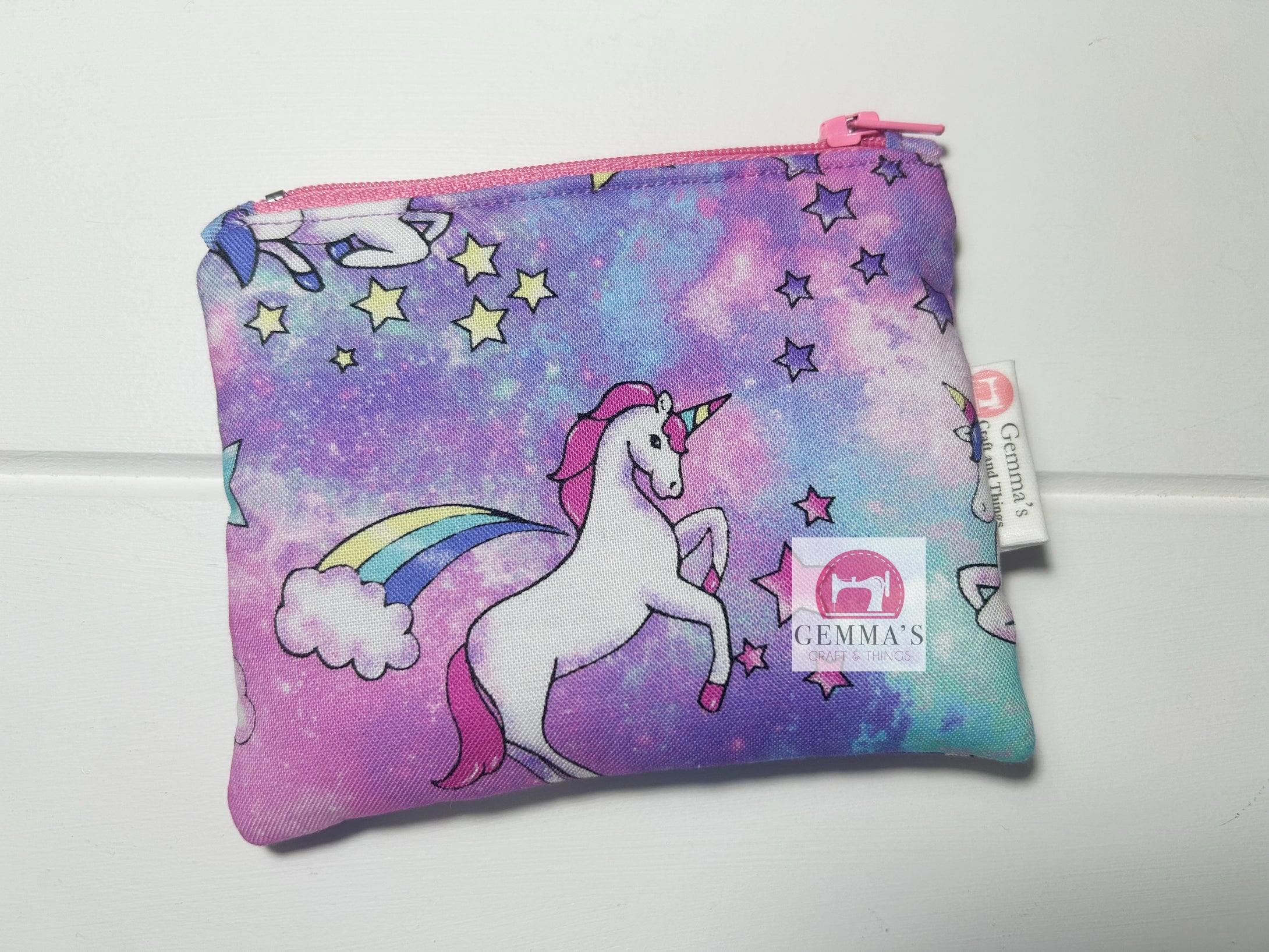 Purple Unicorn Coin Purse