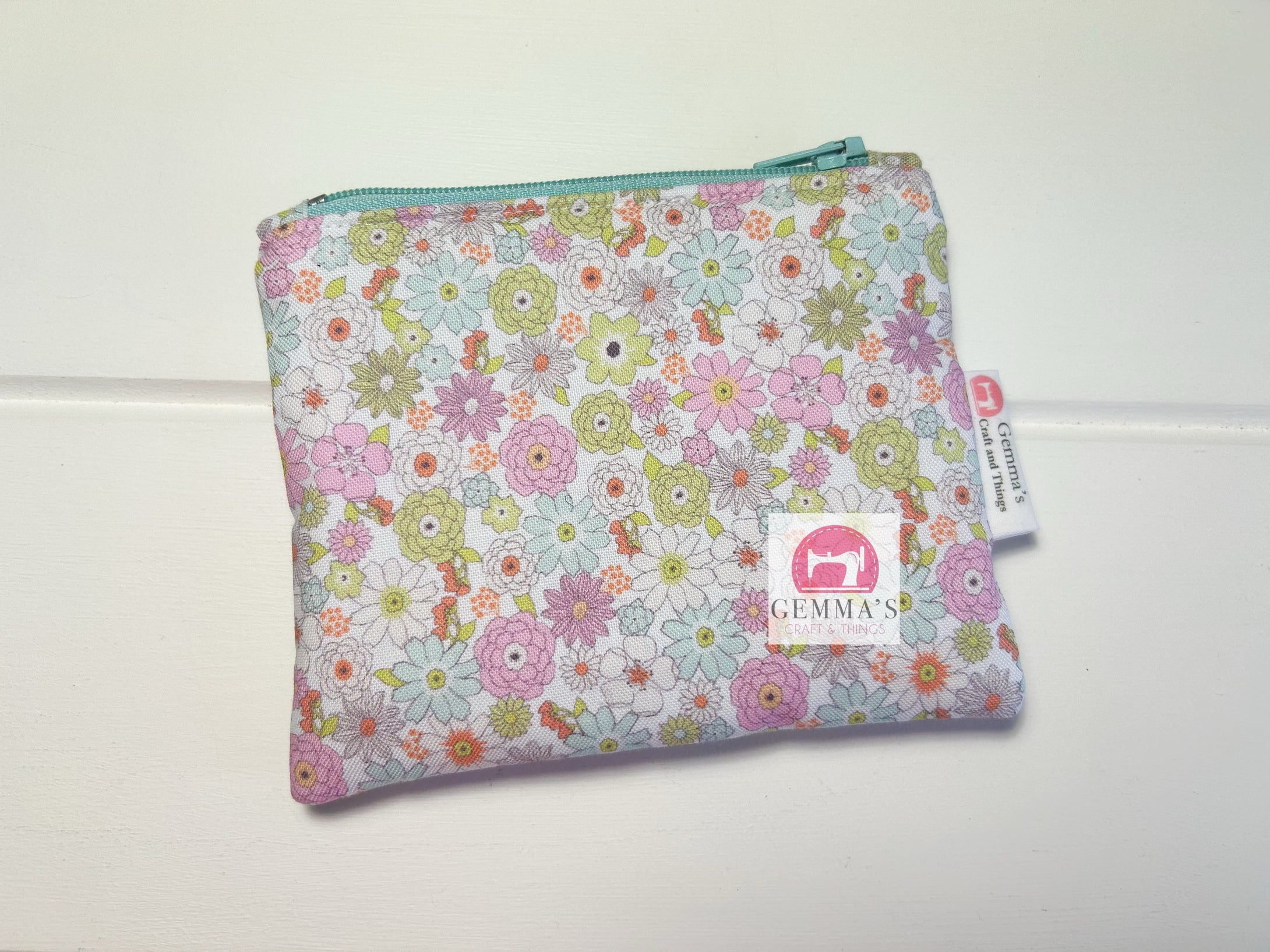Pink Succulent Coin Purse
