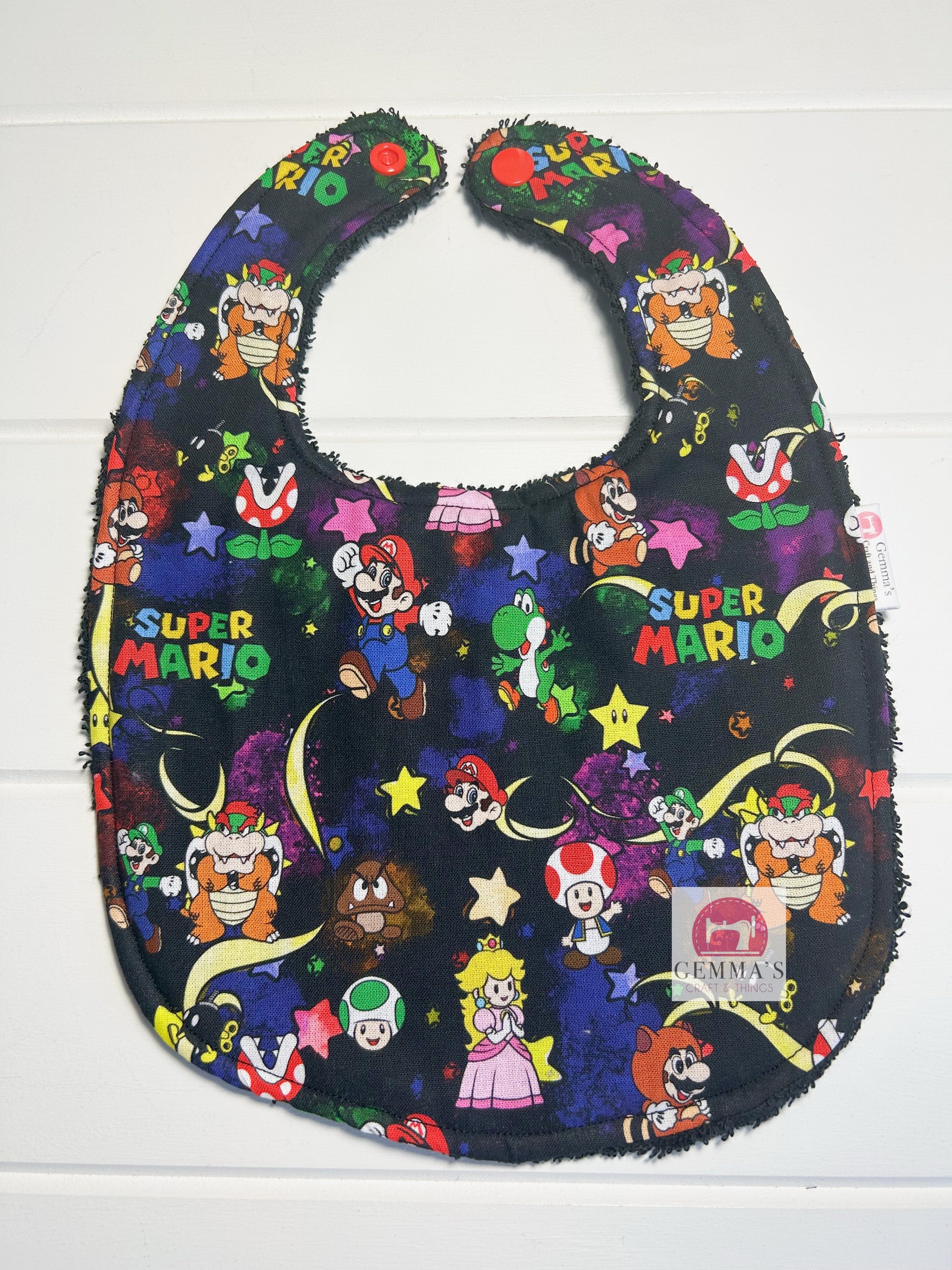 Black Dragon Feeding Bib