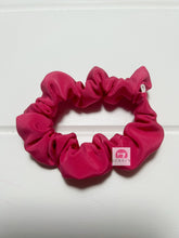 Load image into Gallery viewer, Hot Pink Silk Mini Scrunchie
