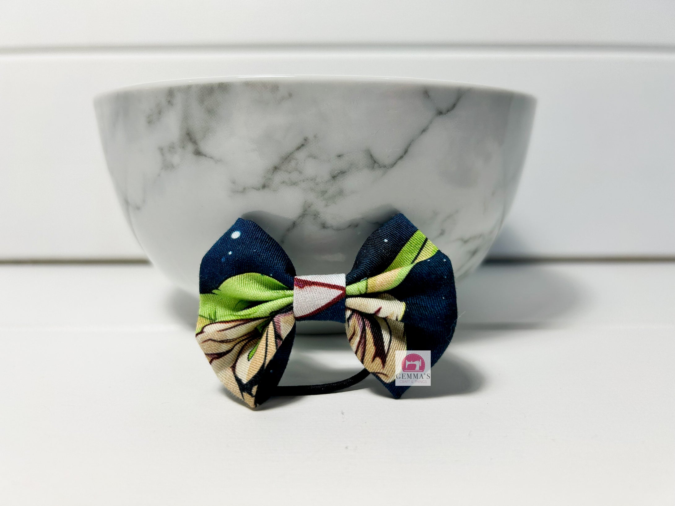 Navy Alien Small Bow
