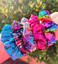 Load image into Gallery viewer, Blue Mermaid Scrunchie
