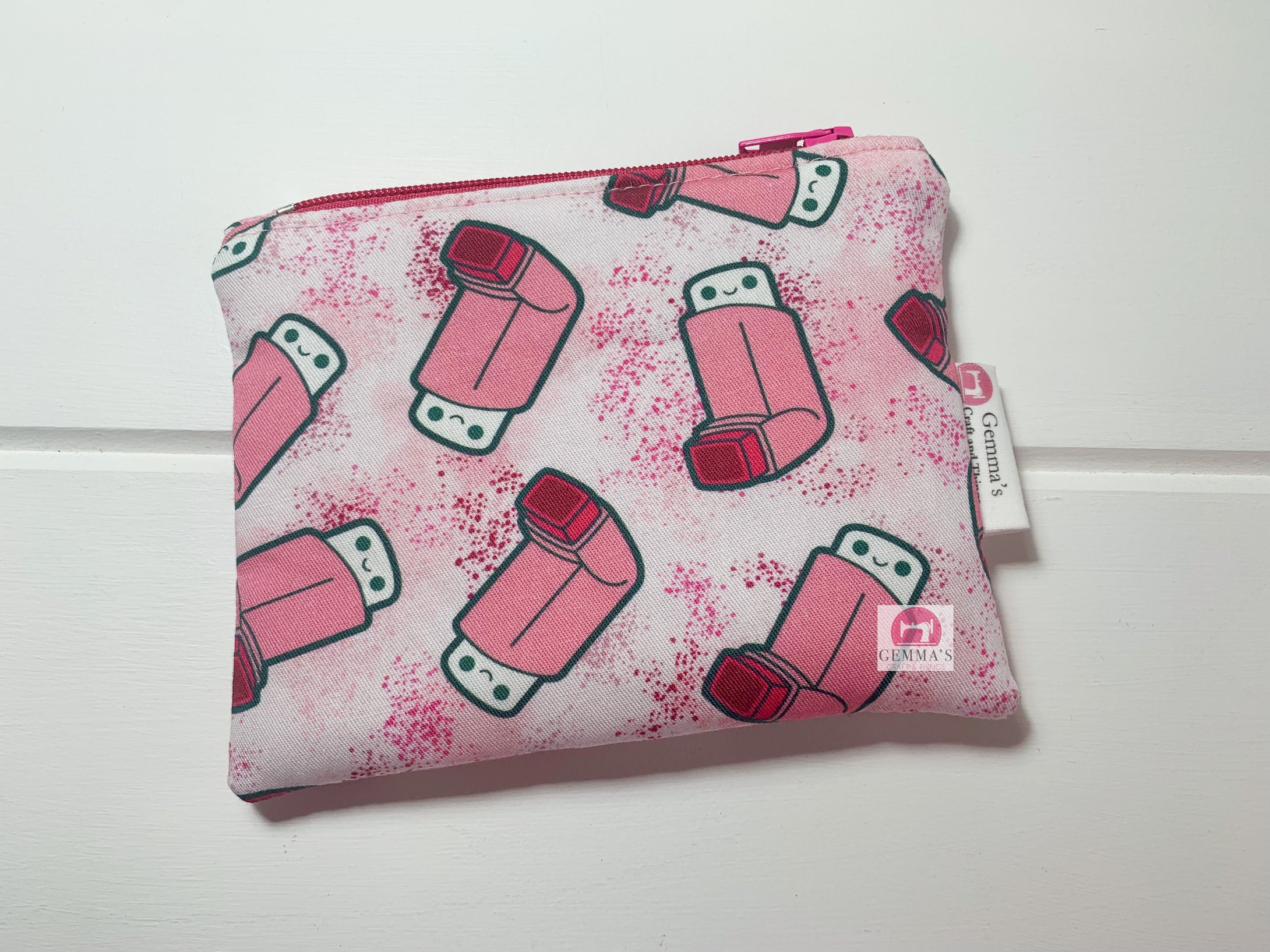 Pink Puffer Coin Purse