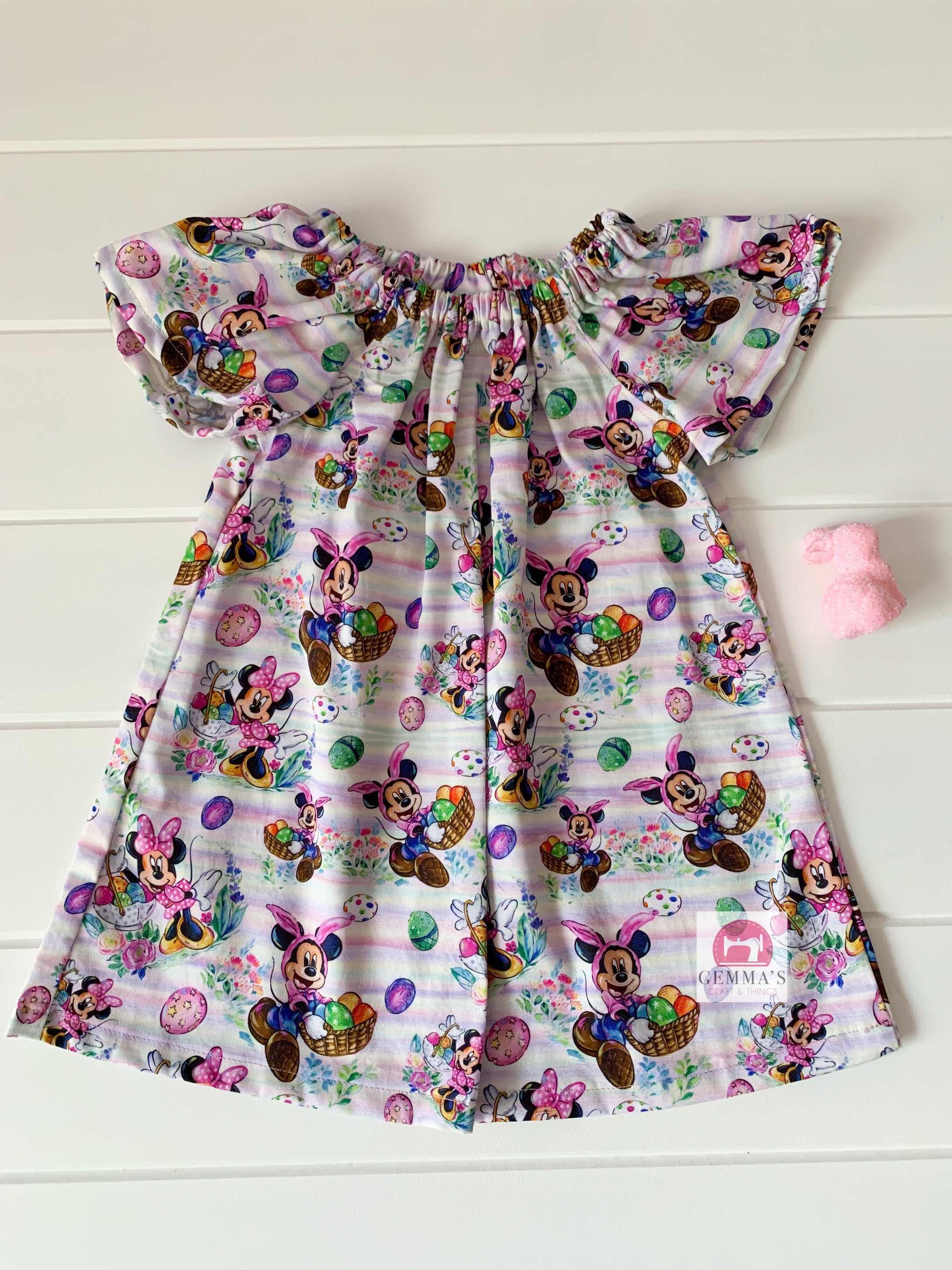 Mouse Easter Dress Size 1