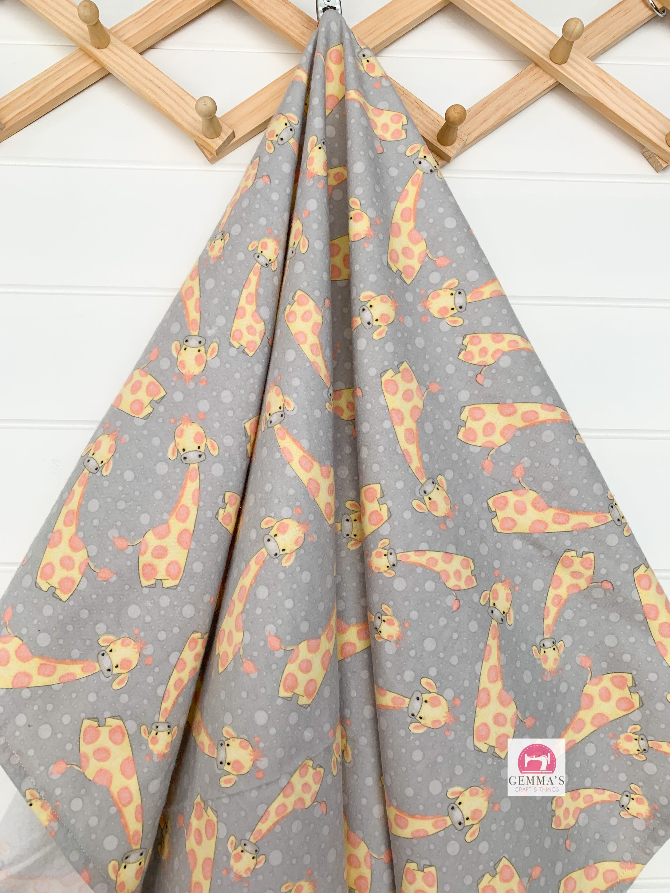 Giraffe Flannelette Blanket