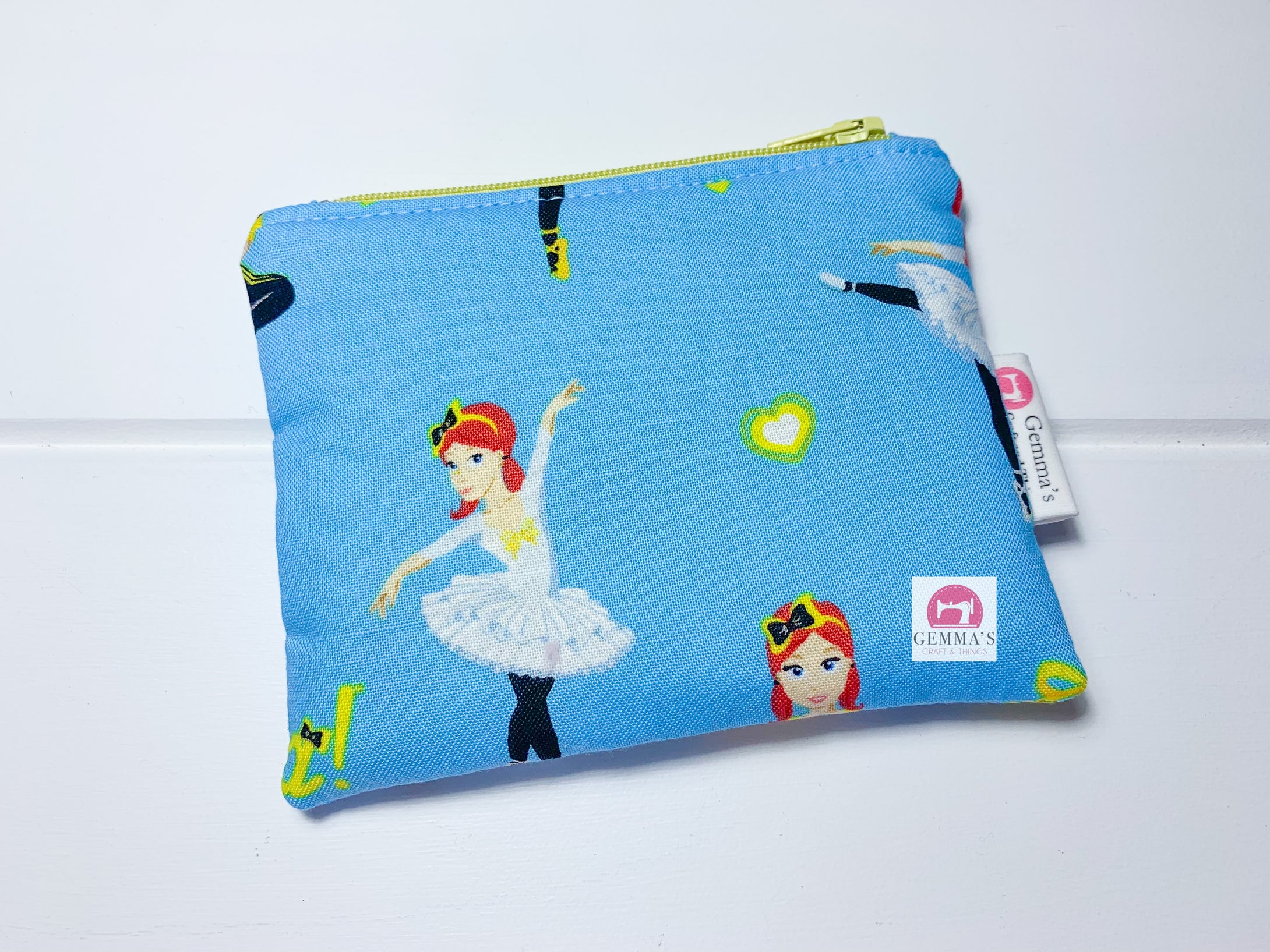 Blue Dancing Coin Purse