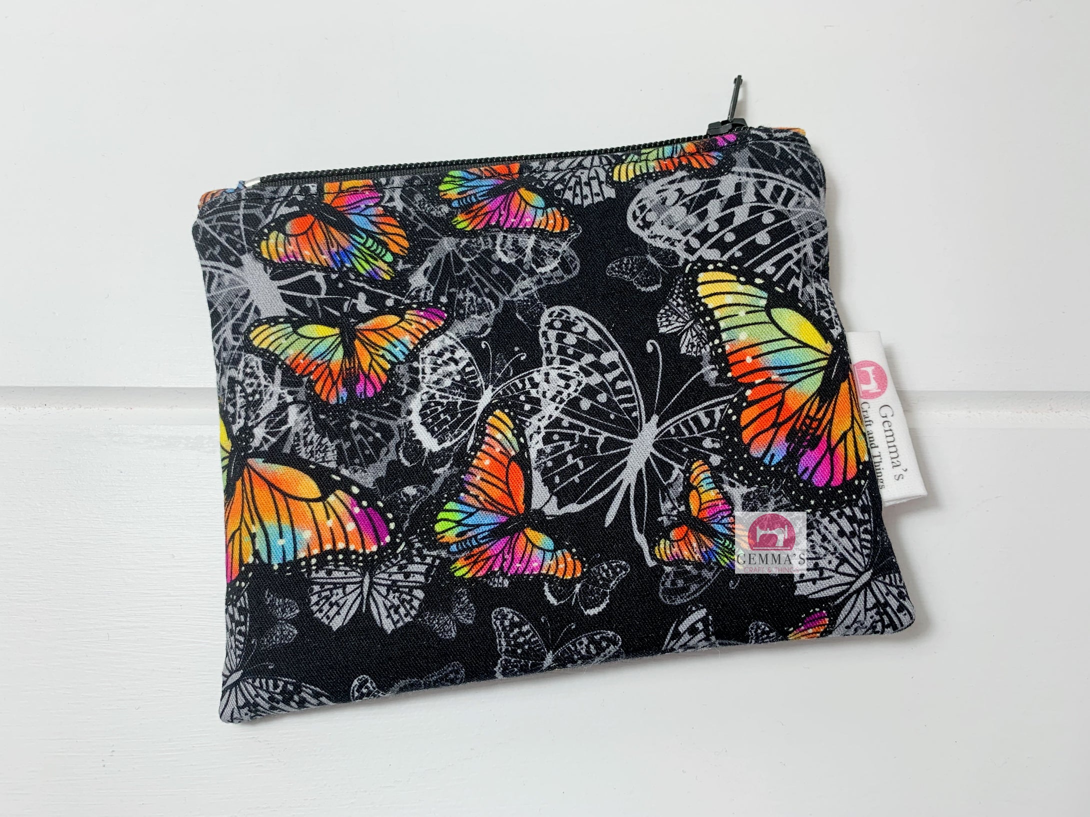 Black Butterfly Coin Purse