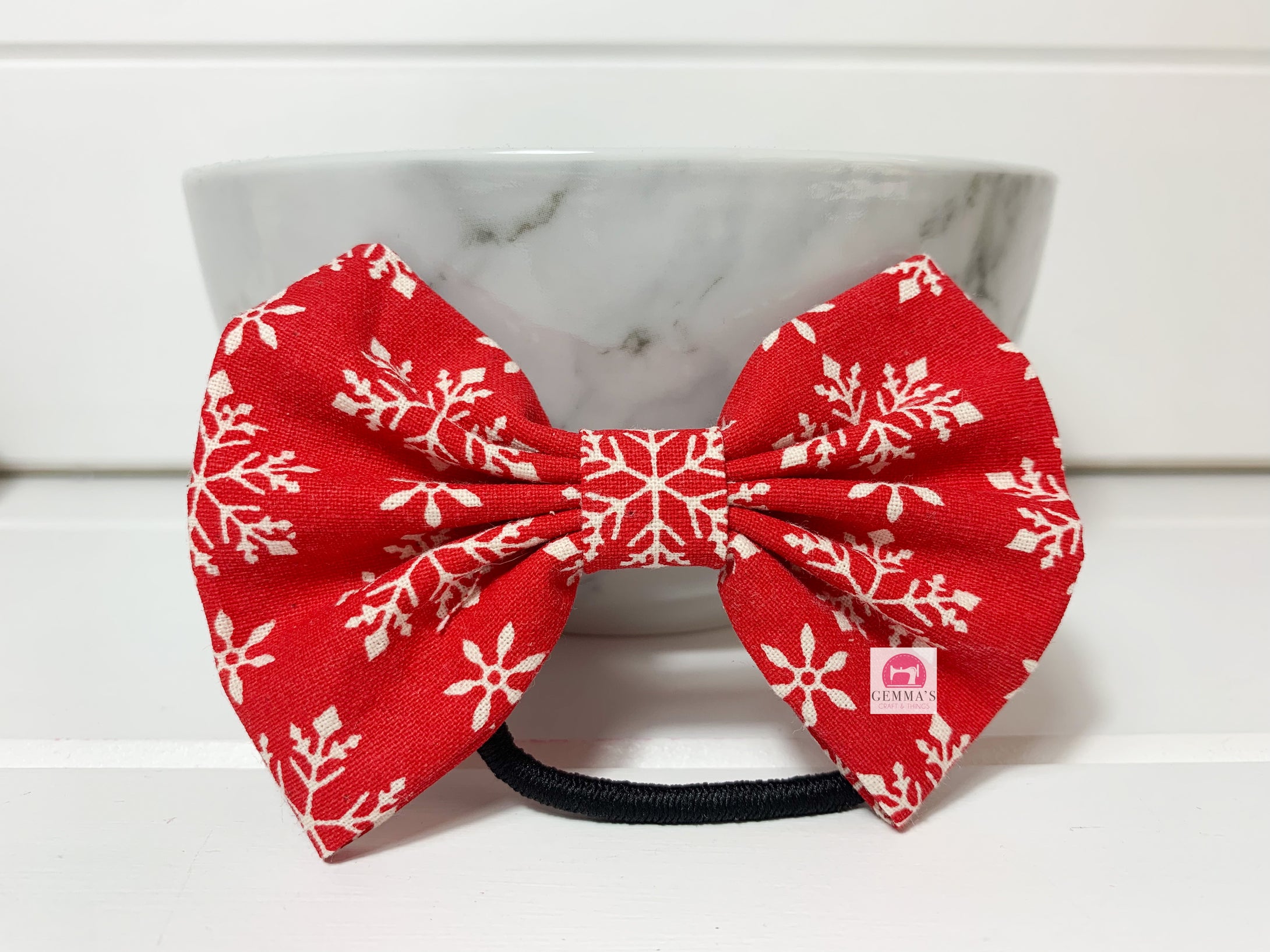 Snowflake Large Bow