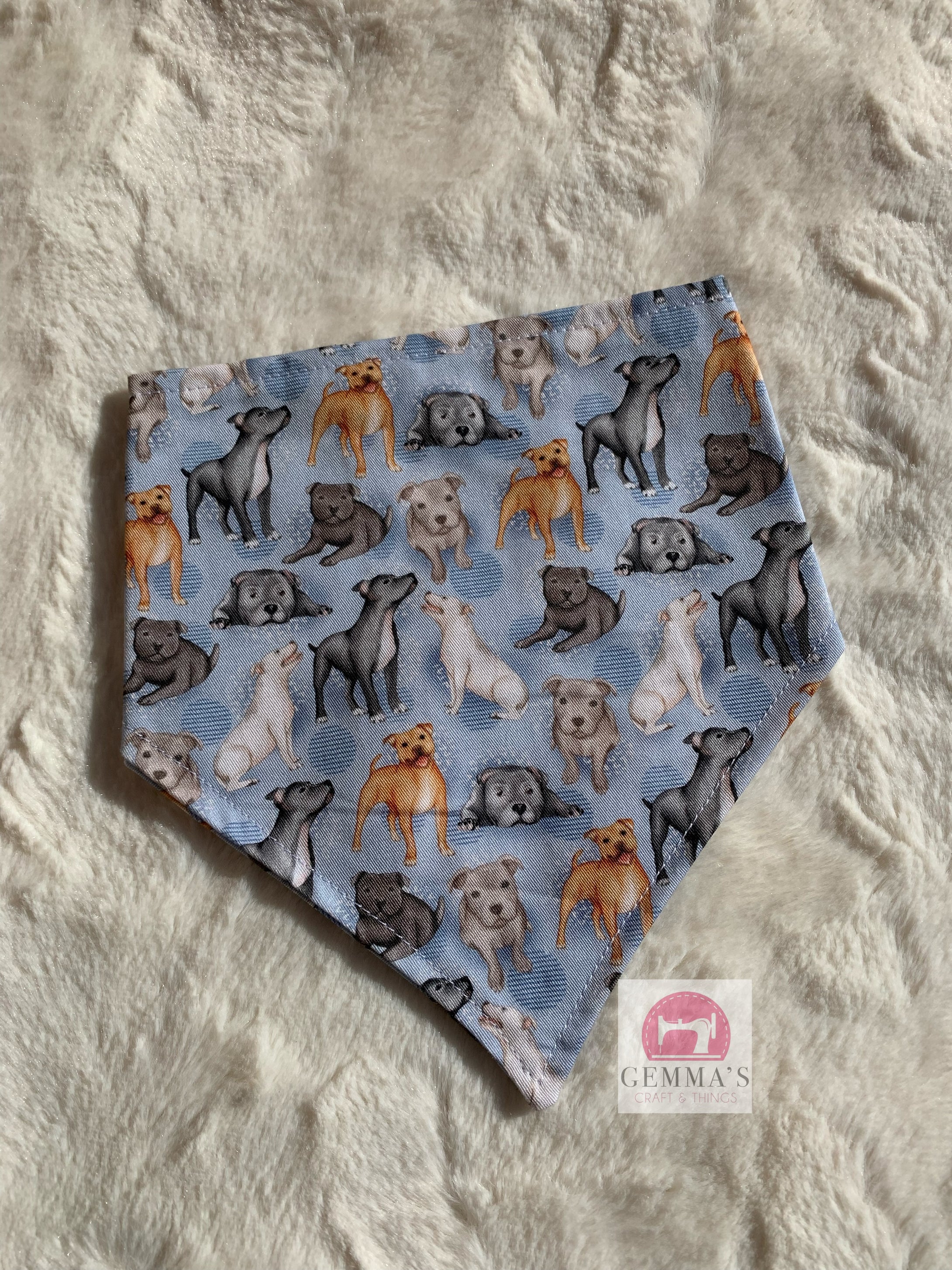 Staffy Small Pet Bandanna