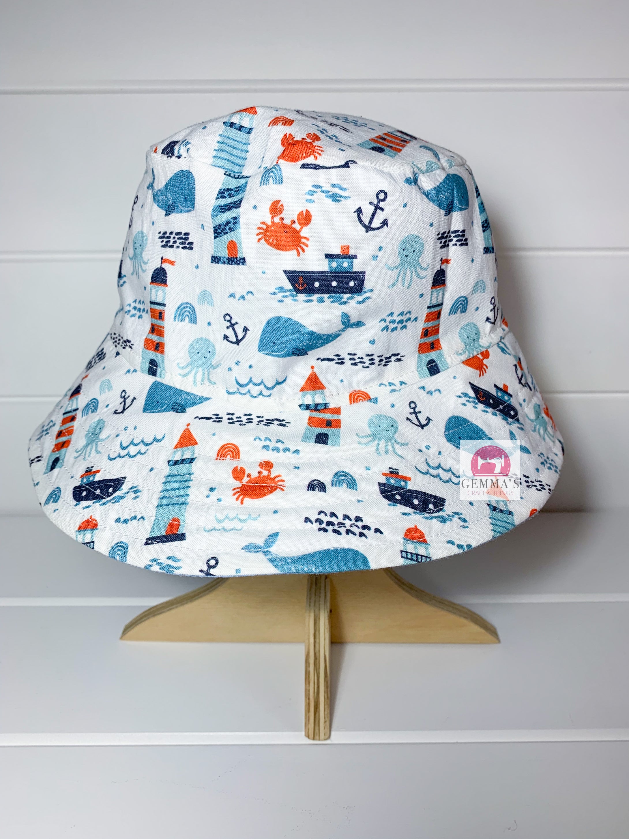 Sea Bucket Hat 50cm Head Circumference