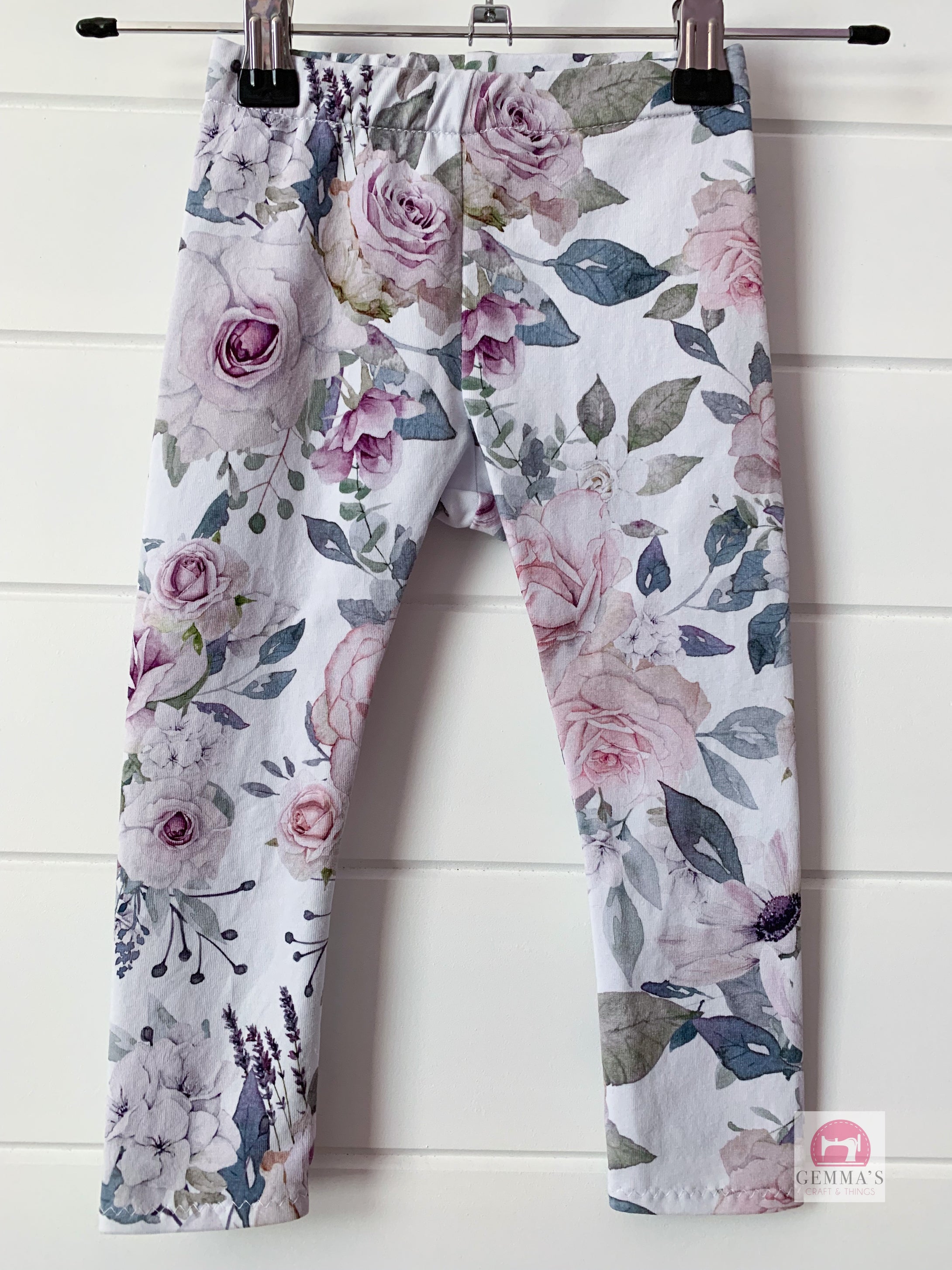 Dusty Floral Leggings 12 months size 0