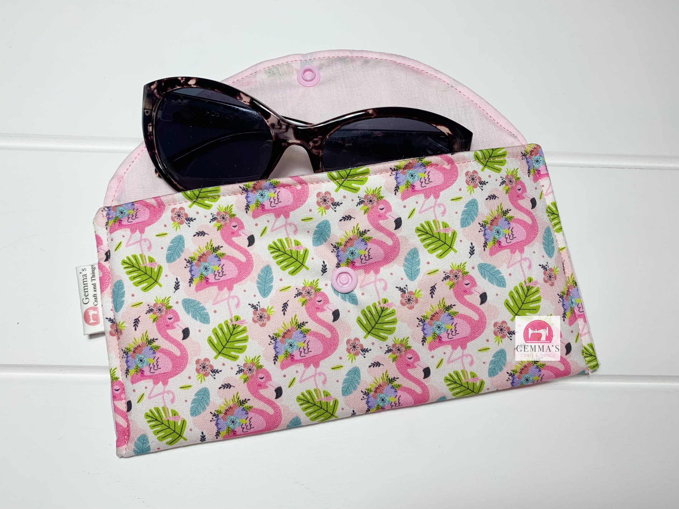 Flamingo Glasses Case