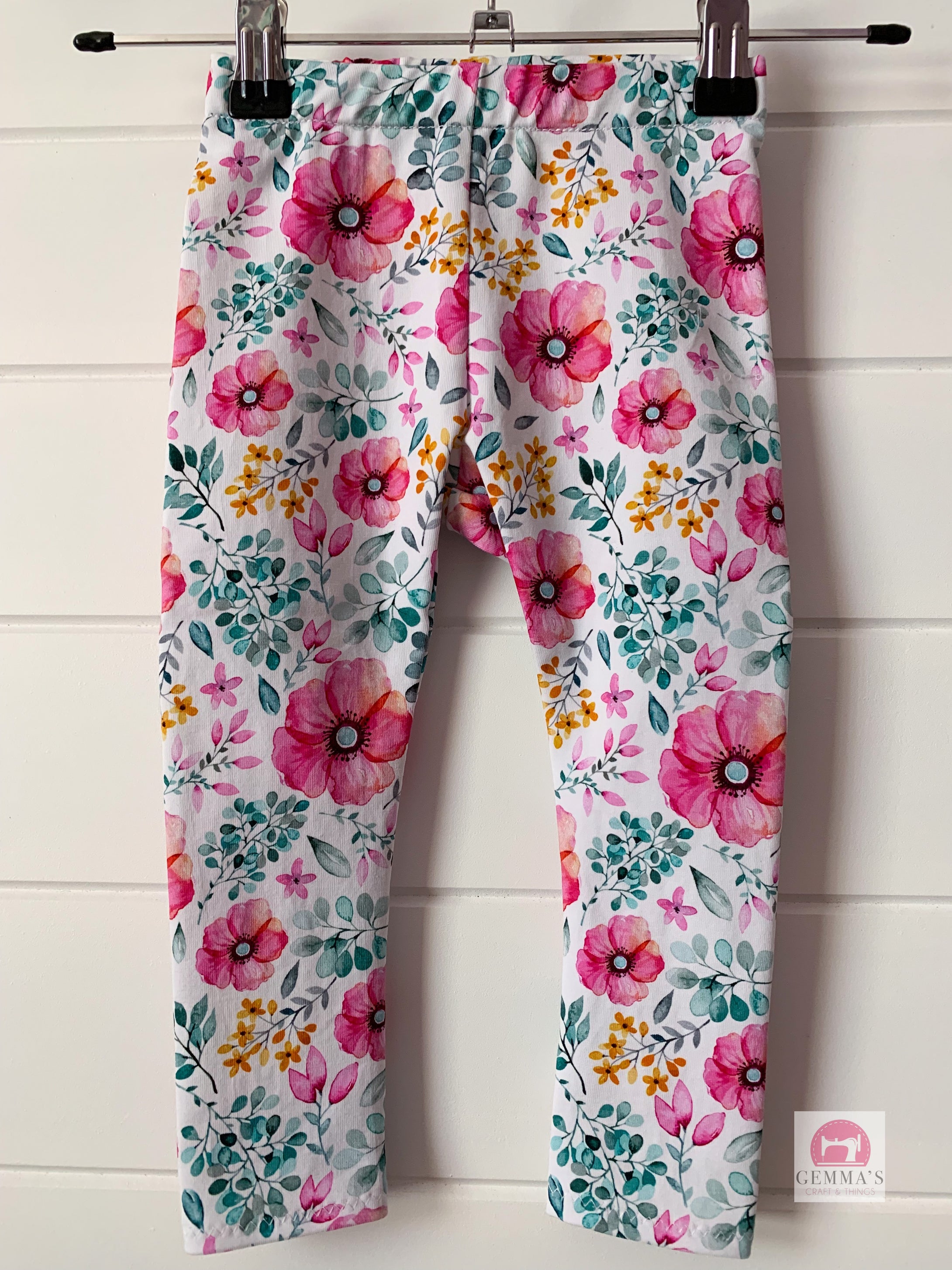 Bright Floral Leggings 12 months size 0