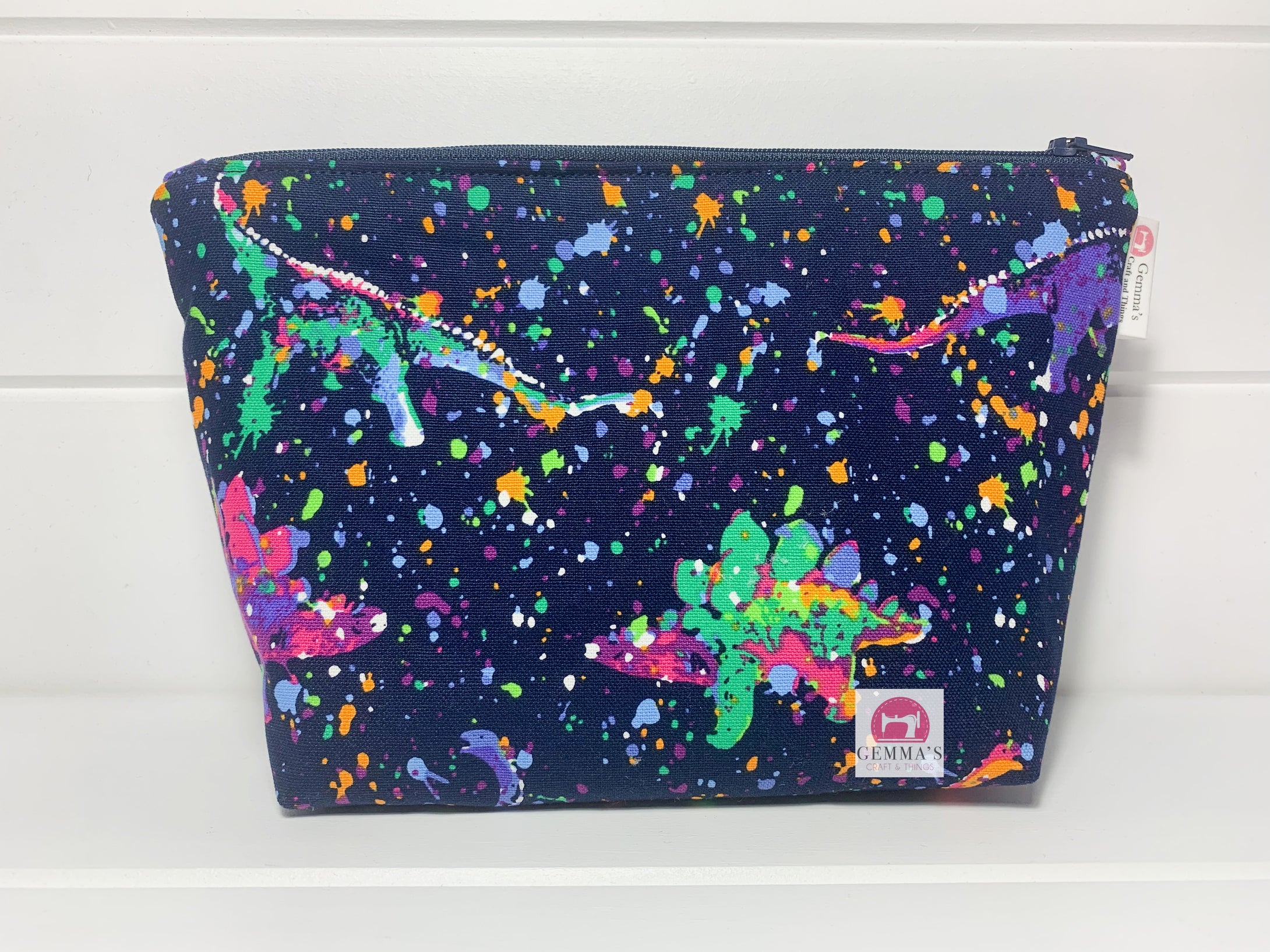 Dinosaur Zip Up Pouch